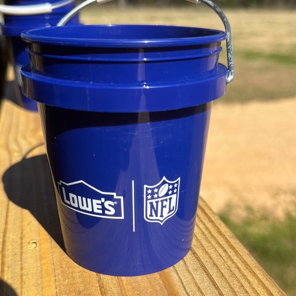 Blue NFL Bucket